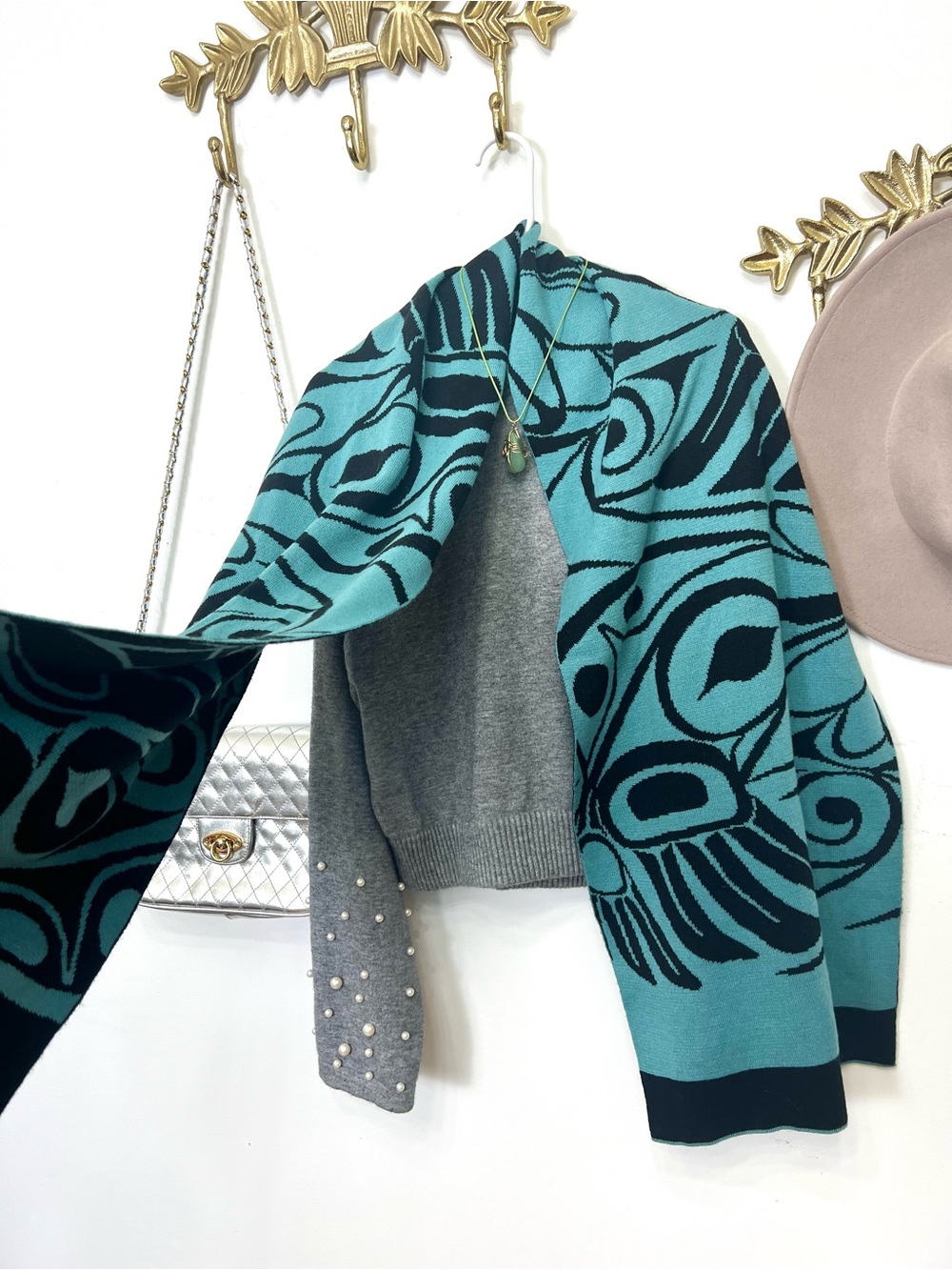 Orca song scarf - Picture 3 of 4